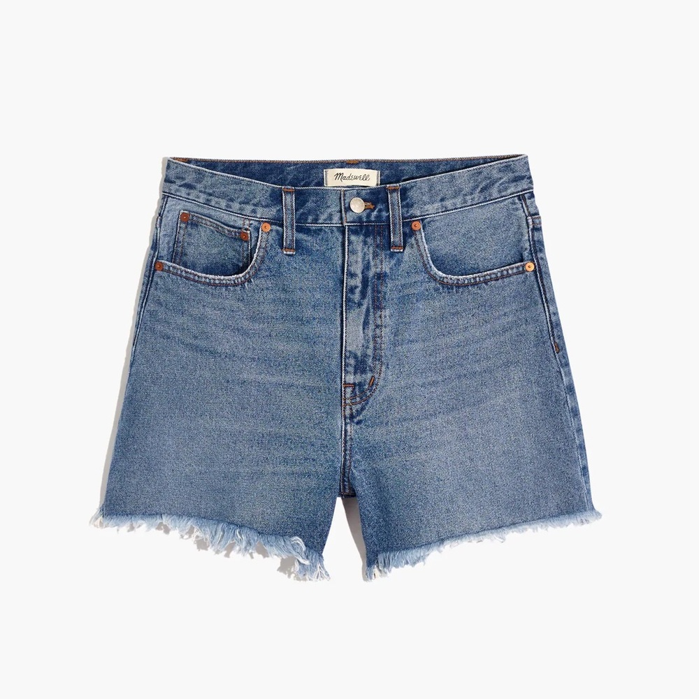 Madewell The Momjean Short in Willis Wash